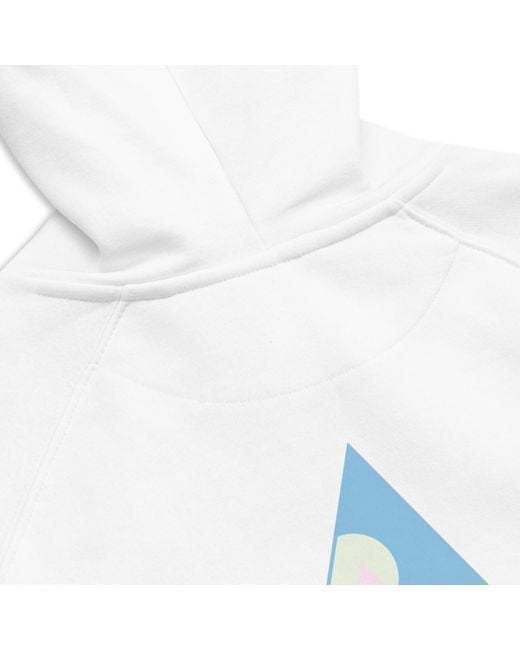 Anchor and Crew White Just Explore. Seeker Organic Cotton Raglan Hoodie for men