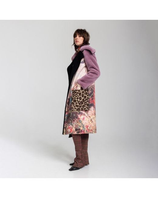 ARTISTA Pink Secret Geisha Printed Coat