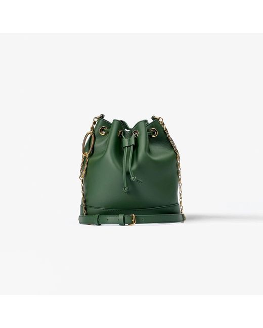 Agcf Savoy Bucket Bag Emerald in Green | Lyst UK