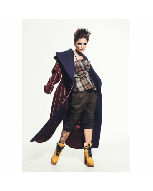 Serotoninn Green Tailored Wool Capri Pants