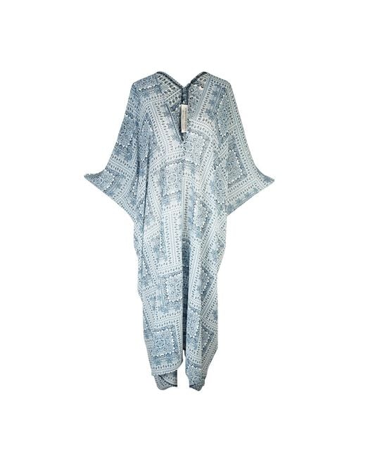 Jennafer Grace Blue Tahoe Caftan