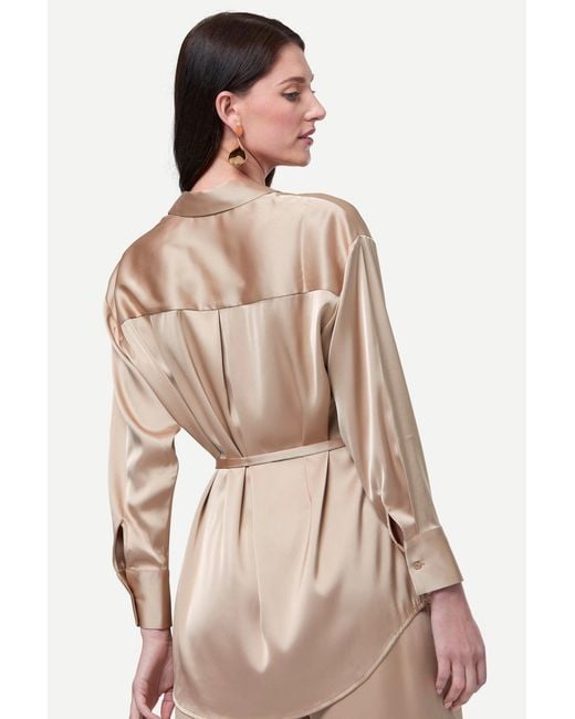 Zafur Natural Barron Blouse