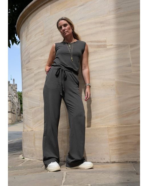 Weartwo London Black Goddess Wide Leg Trousers
