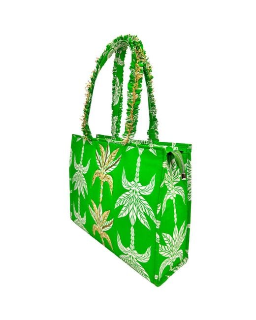 Simitri Green Goa Tote Bag