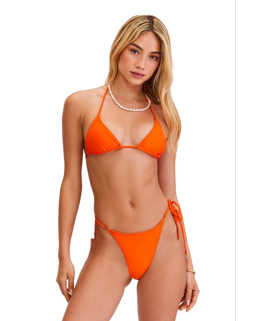 Sunkissed Orange Le Triangle Bottom