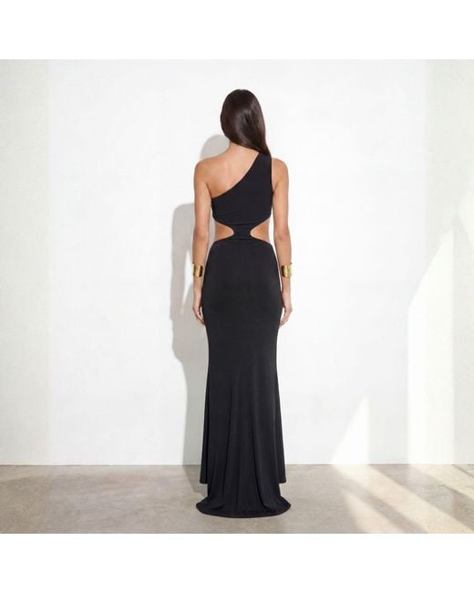 Alia Studio Black Elara Maxi Dress