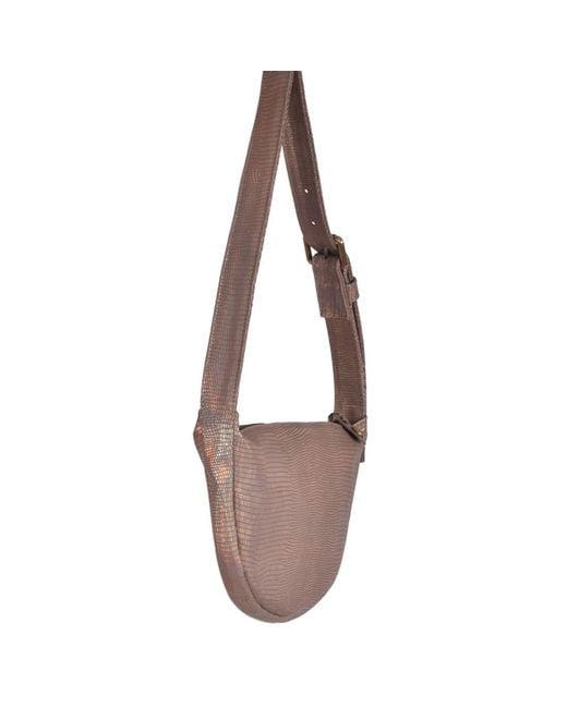 Owen Barry Multicolor Leather Sling Bag Europa Metallic