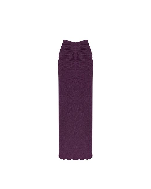Nur Karaata Purple Moon Sparkle Skirt