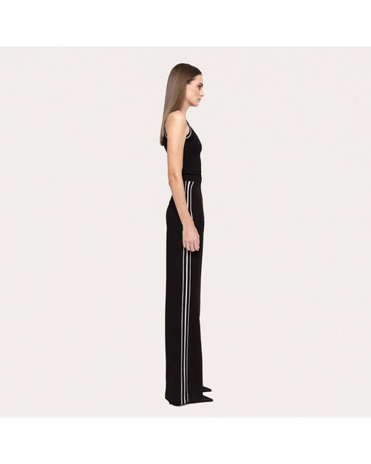 Nissa Black High-Waisted Pants