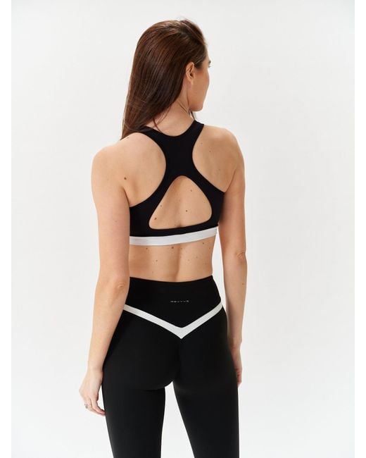 Revyve Active Black Scoop Bra