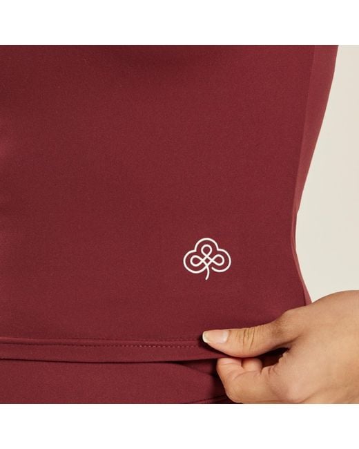 Be Athletica Red Be One Eighty Classic Tank