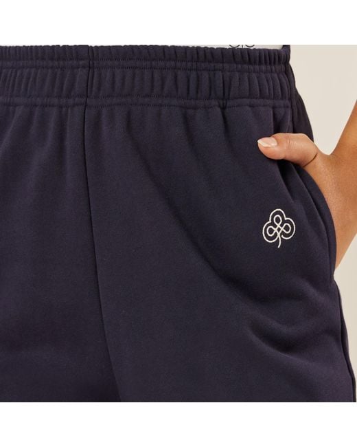 Be Athletica Blue Varsity Athletica Sweatpants