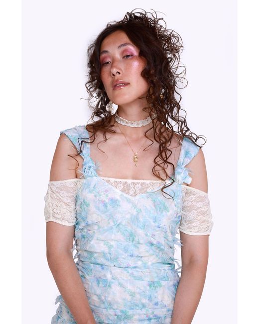Natalia Petruch Blue Mathilda Dress