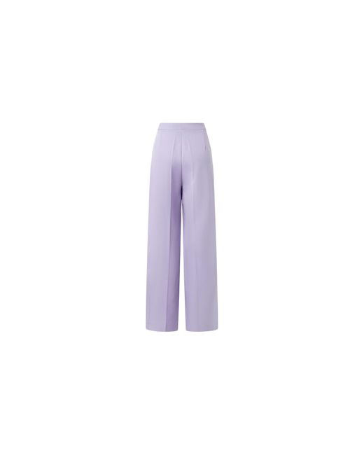 Juan Avellaneda X Seeiou Purple Lilac High-Waisted Trousers Palazzo Tom