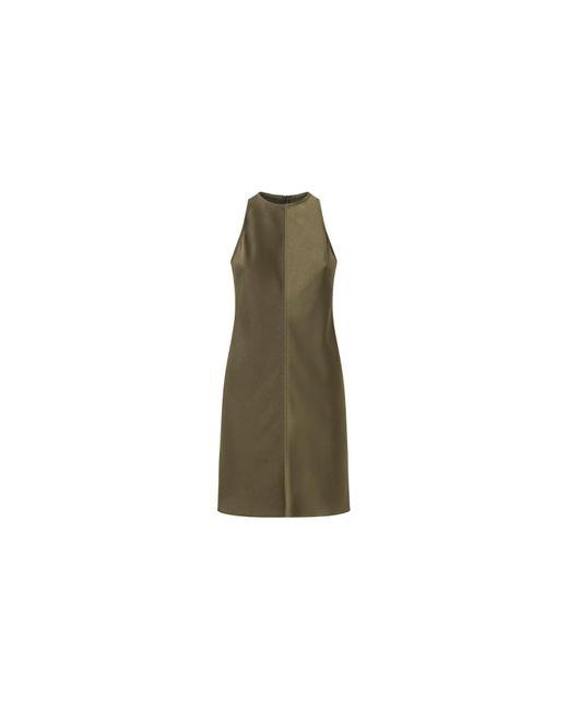 Juan Avellaneda X Seeiou Green Military Dress Short Neela