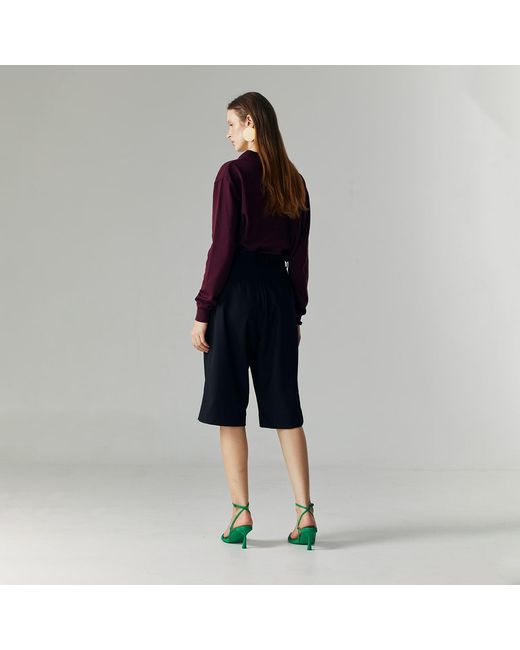 Ats the Label Black Elen Bermuda Pants