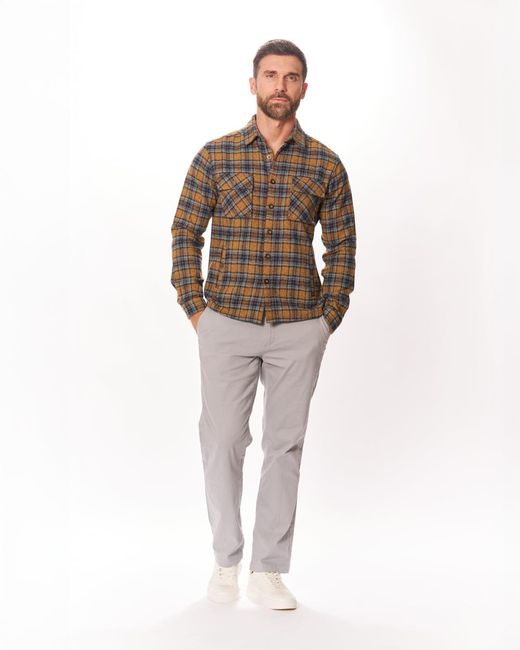 Vustra Gray Driftwood Shacket for men
