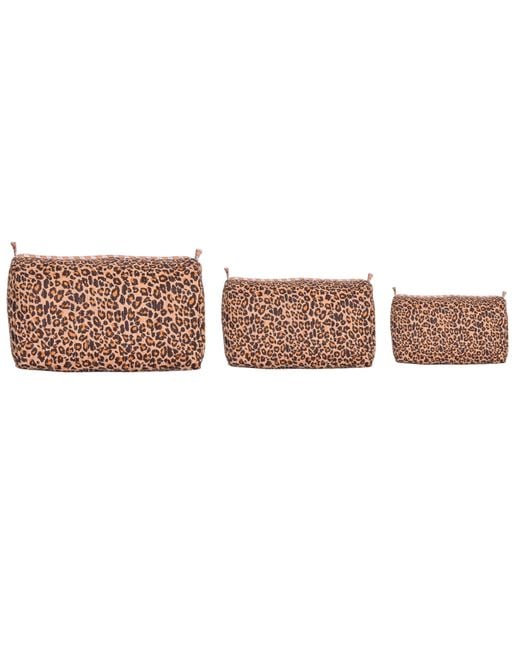 Conscious Yoga Collective Pink Neutrals The Leopard Cotton Travel Set