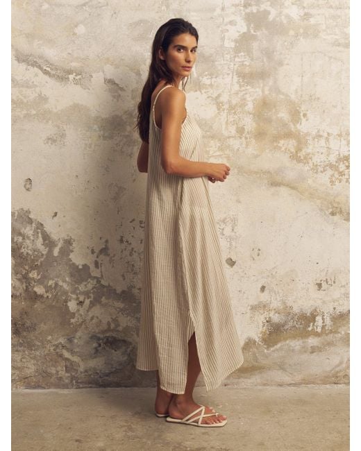 The Handloom White Yaz Dress