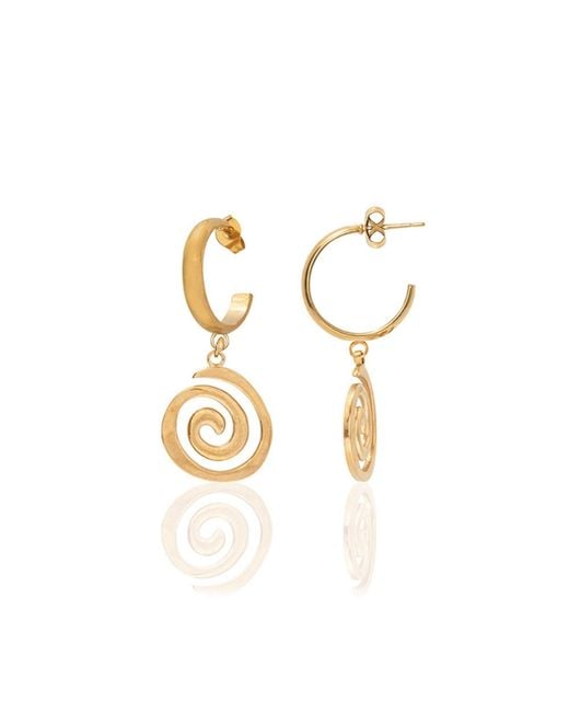 A Weathered Penny Metallic Astrid Hoops