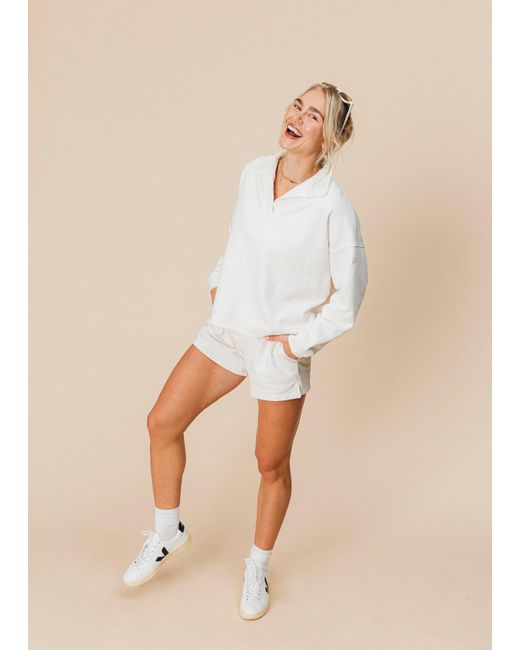 Ocio Leisurewear White Everywhere Short