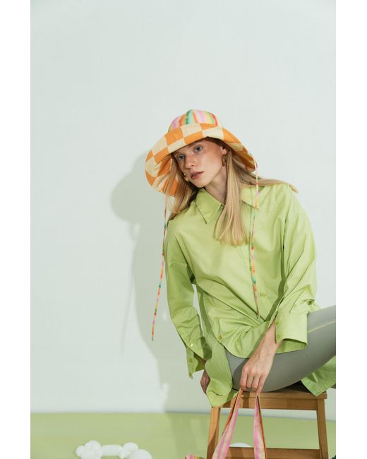 Lost Pattern Multicolor Day Dream Reversible Sun Hat