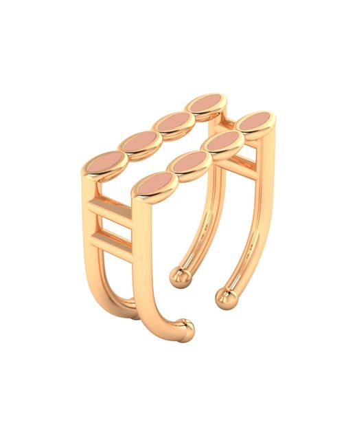 Linda Fiore Metallic Amalei 18K Vermeil Ring