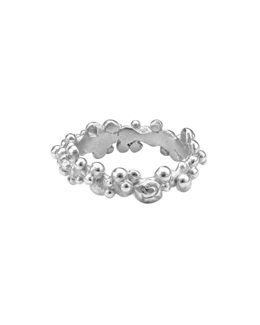 EVA REMENYI Metallic Céleste Deux Ring