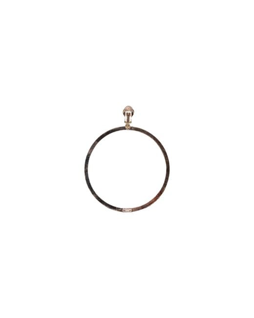 Vicki Sarge Black The Jumbo Hoop Earrings