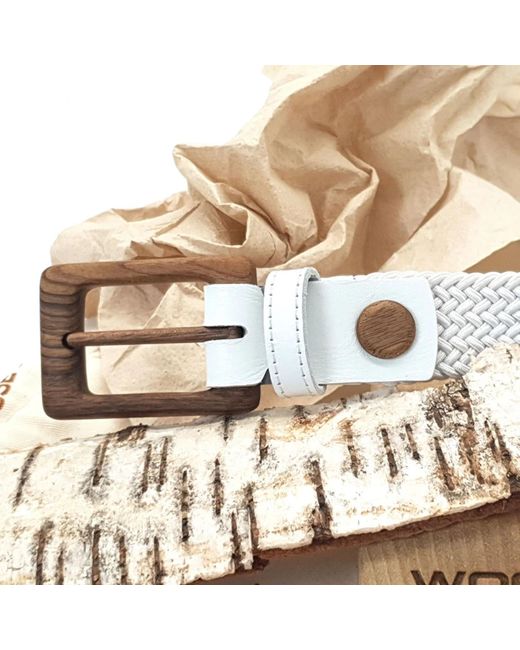 Wood Belt Metallic Yellowstone Brave 317