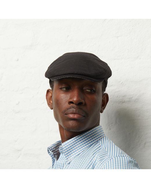 Dasmarca Hats Gray Finley Carbon Italian Waterproof Cap for men