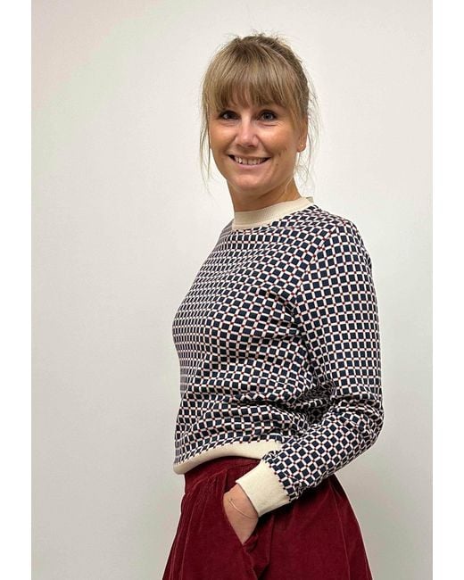 GROBUND Black Frida Knitted Blouse