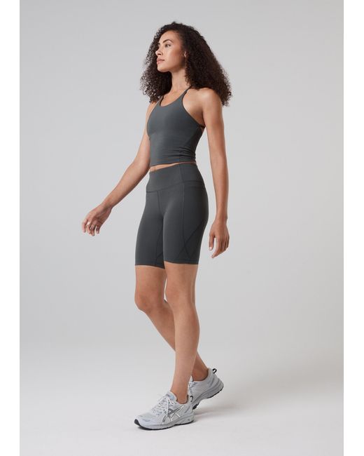 VIEREN Gray Higher Power Shorts
