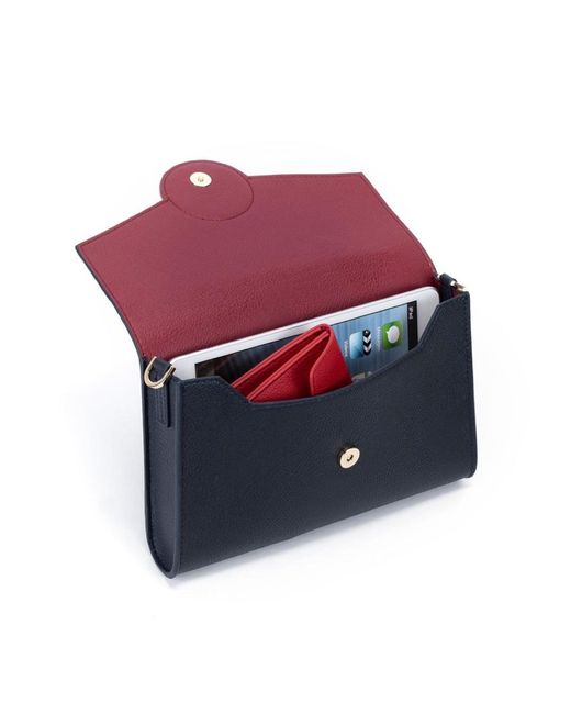 CAMPO MARZIO Roma 1933 Blue Phoebe Clutch Bag