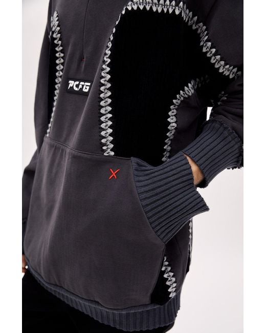 Pcfg Black Boomerang Hoodie for men