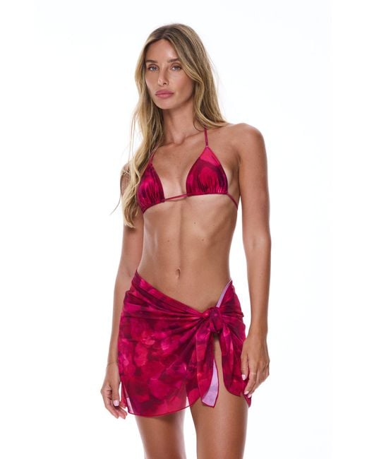 Sunkissed Red Sarong