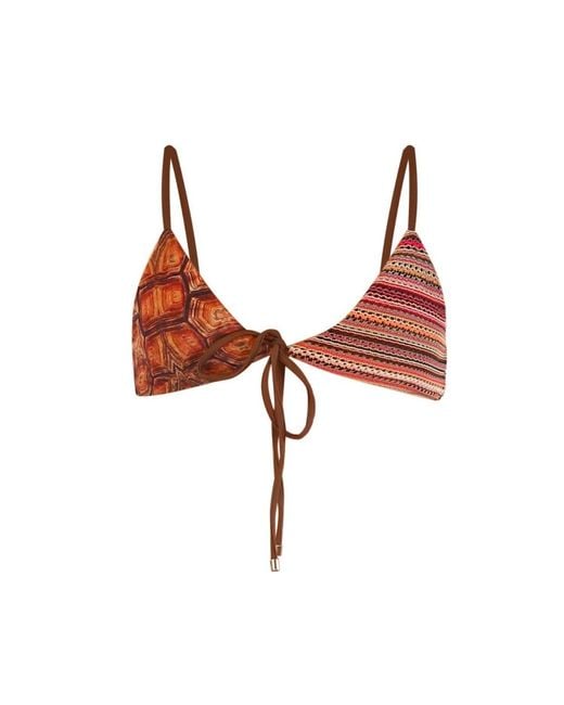 Belletage Swimwear Brown The Laniakea Bikini Top