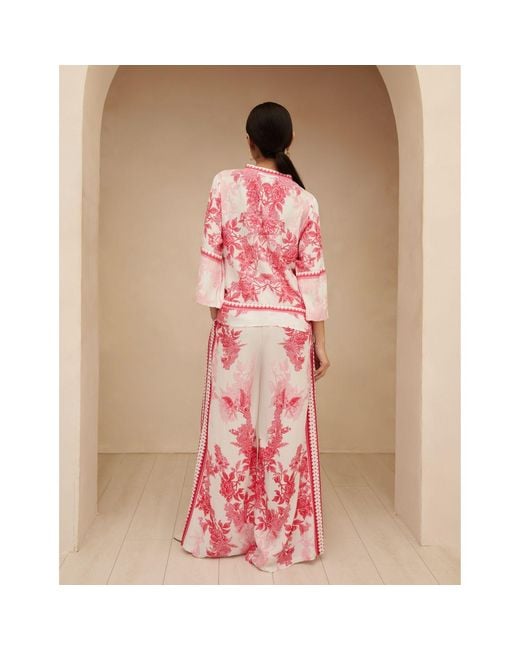 Raishma Pink Myra Viscose Shirt