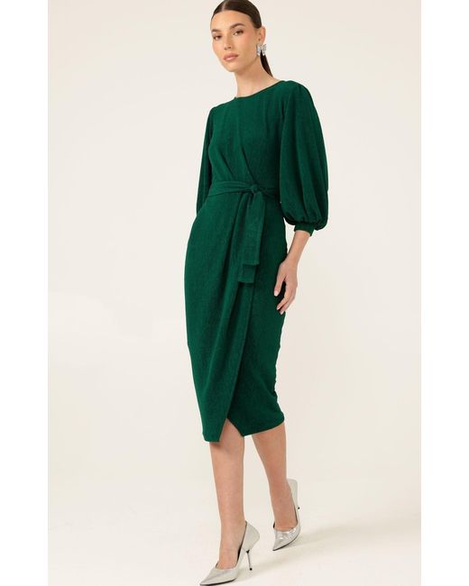 SACHA DRAKE Green Nicole Dress