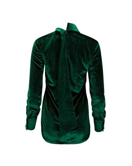 Boutique Kaotique Green Velvet Top