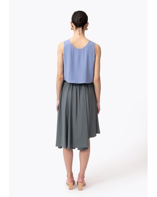 Narvan Gray Rojeen Skirt