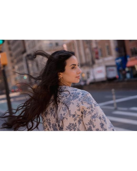 Baltér White Mistral Floral Jacket