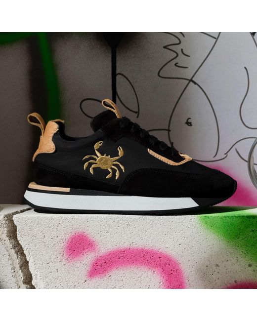 MYYAZ Black Insula Sneaker
