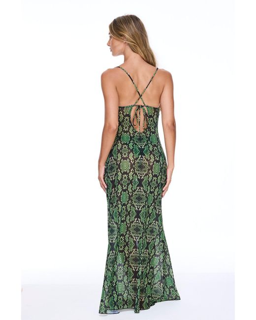 Sunkissed Green Beach To Bar Dress