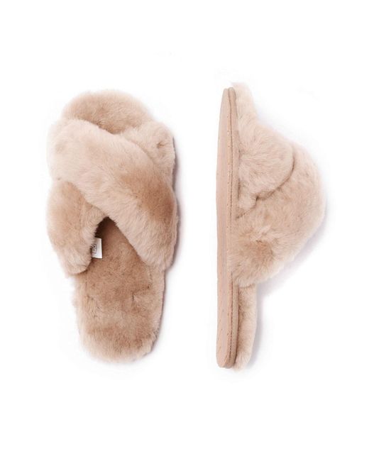 EverAu Australia Pink Dove Crossover Slides