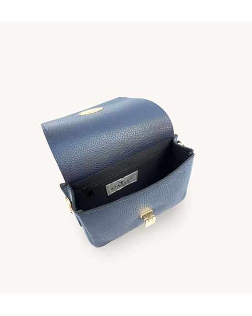 Apatchy London Blue ' The Newbury Leather Bag