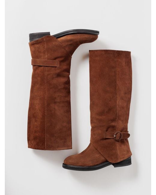 Blankens Brown The Michelle Chocolate Suede