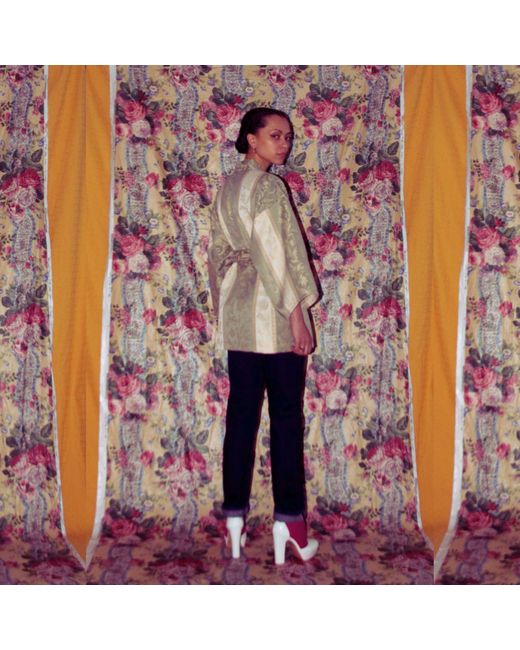 Couture to Your Door Metallic Neutrals And Tailored Kimono