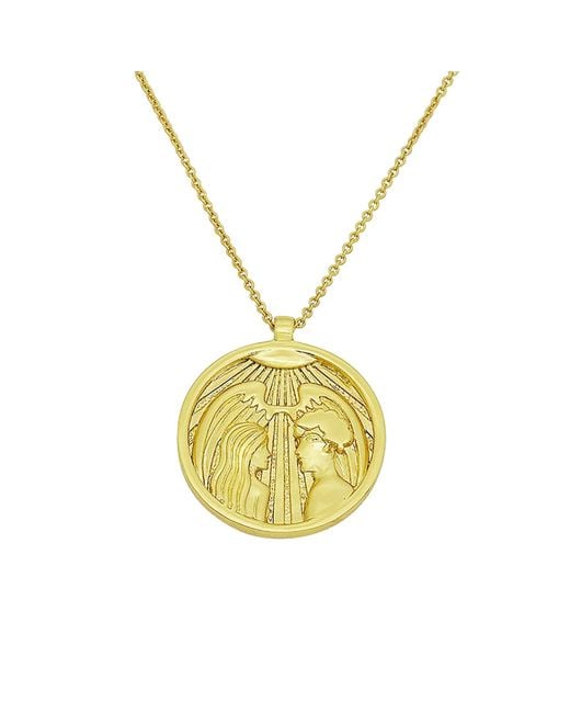 Aurozia Metallic Tarot The Lovers Necklace