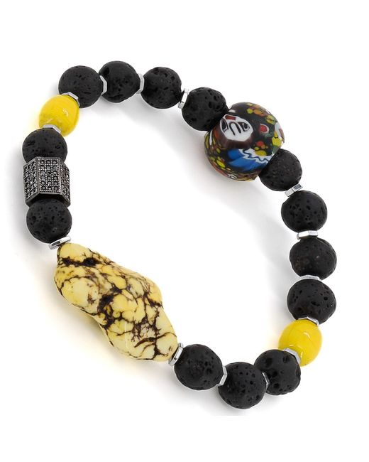 Ebru Jewelry Metallic African Bracelet